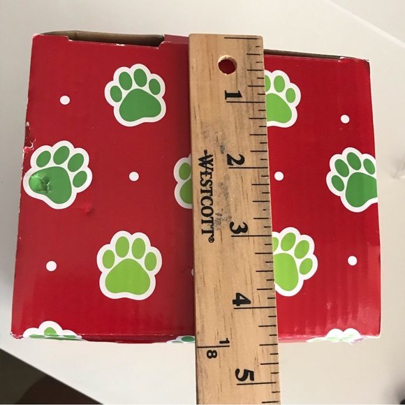 Burton & Burton 2013 Handpainted Ceramic Large Christmas Ornament -I Love My Dog - Picture 15 of 16